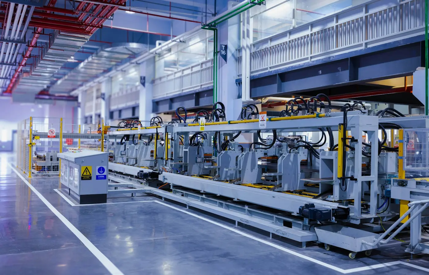 Automotive assembly plant production line